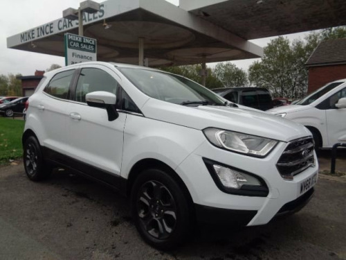 Ford EcoSport  1.0T EcoBoost Zetec SUV 5dr Petrol Manual Euro 6 (