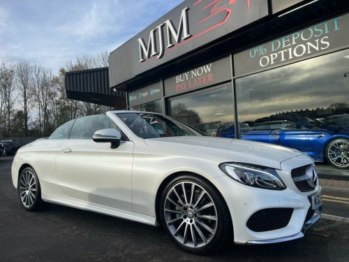 Mercedes-Benz C-Class  2.1 C220d AMG Line (Premium Plus) Cabriolet 2dr Di