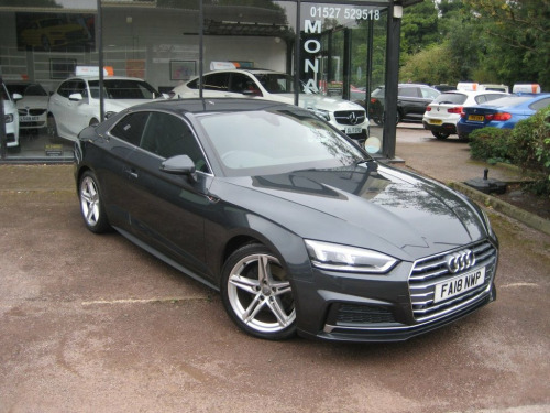 Audi A5  1.4 TFSI S LINE 2d 148 BHP FSH-NAV-H/SEATS-CRUISE-