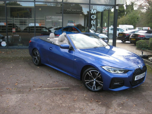 BMW 4 Series  2.0 420i M Sport Convertible 2dr Petrol Auto Euro 