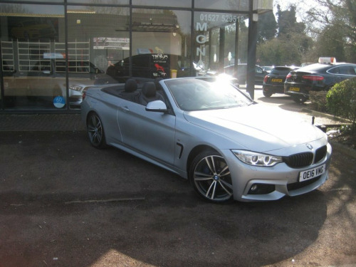 BMW 4 Series  2.0 420d M Sport Convertible 2dr Diesel Auto Euro 