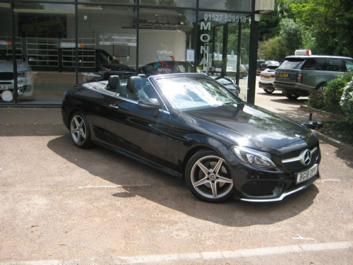 Mercedes-Benz C-Class  2.1 C220d AMG Line Cabriolet 2dr Diesel G-Tronic+ 