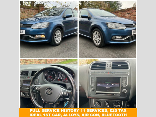 Volkswagen Polo  1.2 SE TSI 5d 89 BHP £20 TAX, ALLOYS, AIR CO