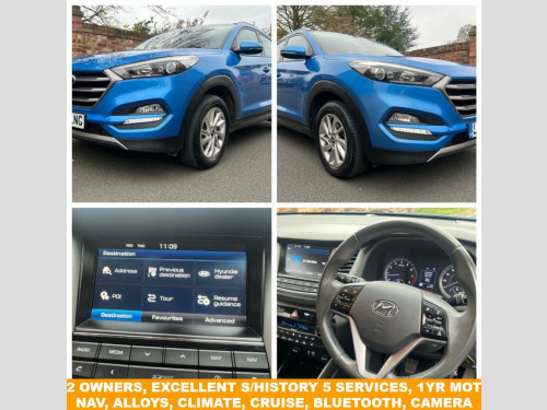 Hyundai Tucson  1.6 GDi Blue Drive SE Nav SUV 5dr Petrol Manual Eu