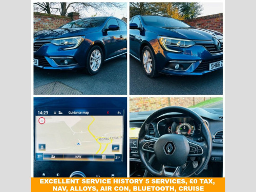 Renault Megane  1.5 dCi Dynamique Nav Hatchback 5dr Diesel Manual 