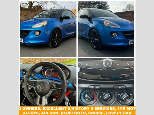 Vauxhall ADAM  1.2i ENERGISED Hatchback 3dr Petrol Manual Euro 6 