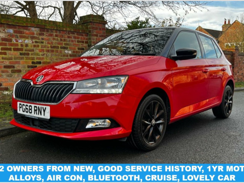 Skoda Fabia  1.0 Colour Edition Hatchback 5dr Petrol Manual Eur 