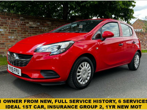 Vauxhall Corsa  1.2i Life Hatchback 5dr Petrol Manual Euro 6 (70 p