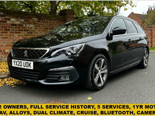Peugeot 308 SW  1.2 PureTech GPF GT Line Estate 5dr Petrol Manual 