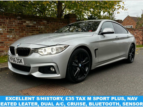 BMW 4 Series  2.0 418d M Sport Hatchback 5dr Diesel Manual Euro 