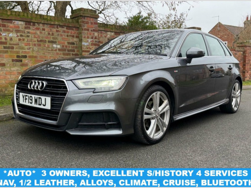 Audi A3  1.6 TDI 30 S line Sportback 5dr Diesel S Tronic Eu 