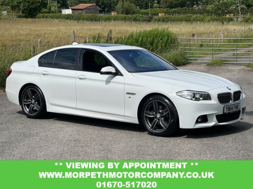 BMW 5 Series  2.0 520d M Sport Saloon 4dr Diesel Auto Euro 6 (s/