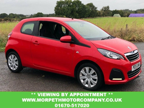 Peugeot 108  1.0 VTi Active Hatchback 3dr Petrol Manual Euro 5  