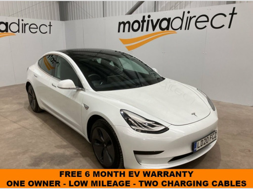 Tesla Model 3  STANDARD RANGE PLUS 4d 302 BHP