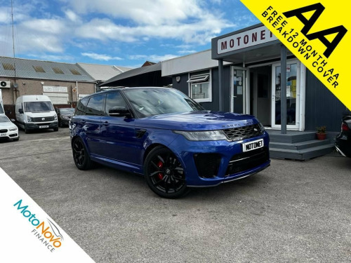 Land Rover Range Rover Sport  5.0 SVR 5DR AUTOMATIC 567 BHP