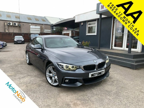 BMW 4 Series  2.0 420D M SPORT 2DR AUTOMATIC  188 BHP