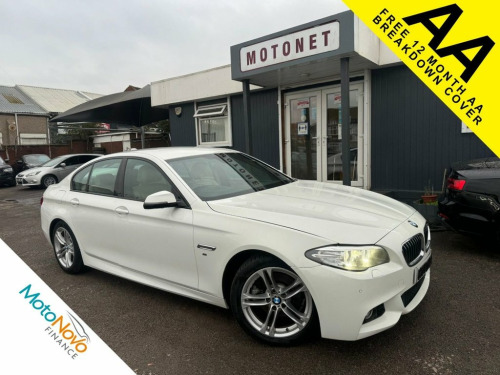 BMW 5 Series  2.0 520d M Sport Saloon 4dr DIESEL  Manual Euro 6 