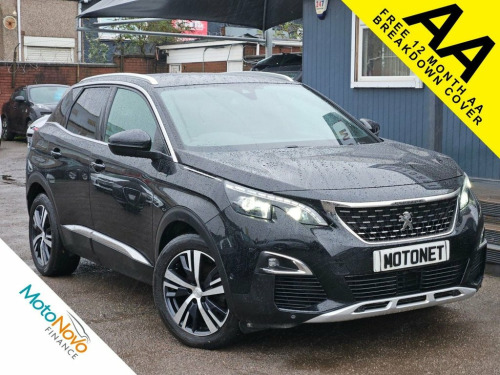 Peugeot 3008 Crossover  1.5 BlueHDi GT Line SUV 5dr Diesel EAT Euro 6 (s/s