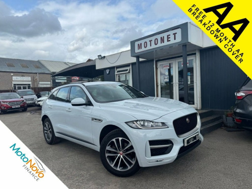 Jaguar F-PACE  2.0 D180 R-Sport SUV 5dr Diesel Auto AWD Euro 6 (s